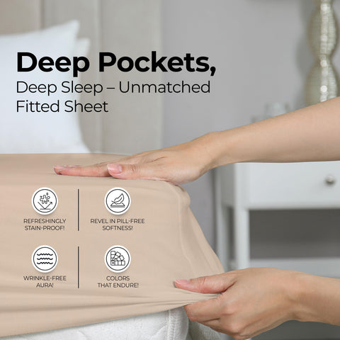 Utopia Bedding brushed microfiber soft touch for cozy breathable nights