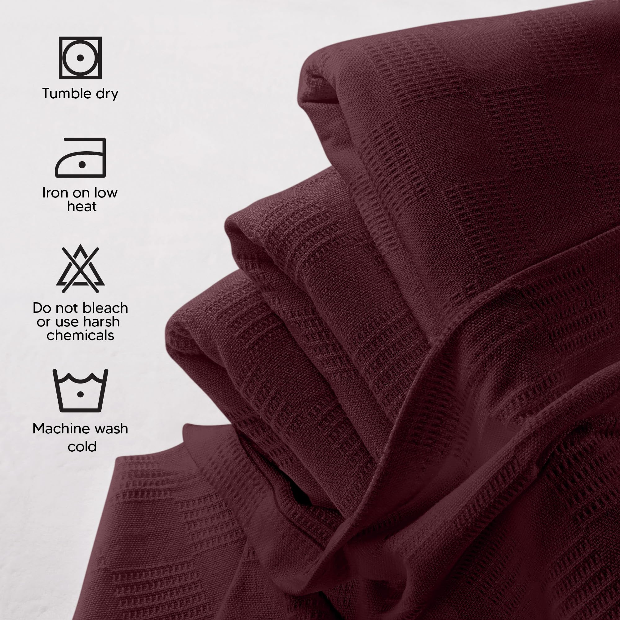 Utopia Bedding 100% cotton blanket is lightweight and breathable