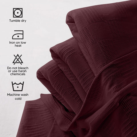 Utopia Bedding 100% cotton blanket is lightweight and breathable