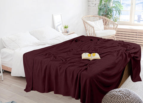 Utopia Bedding oversized 90x90 to accommodate shrinkage over time