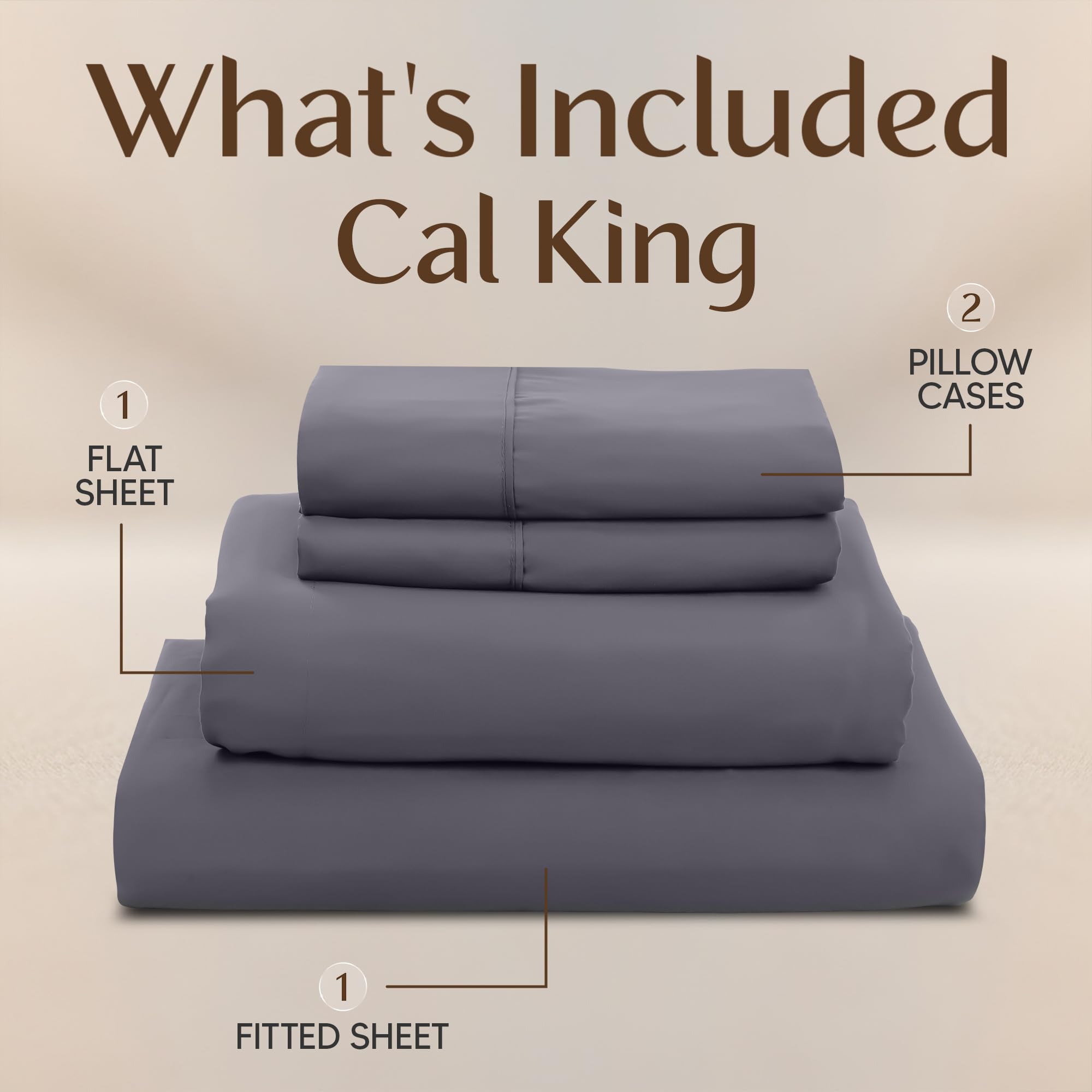 Utopia Bedding California King pillowcases highlight smooth microfiber and pillow comfort