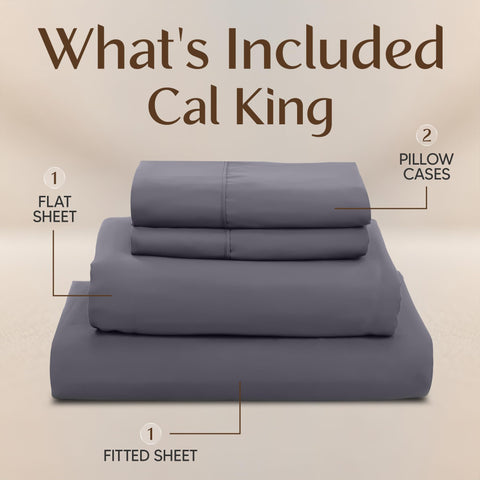 Utopia Bedding California King pillowcases highlight smooth microfiber and pillow comfort
