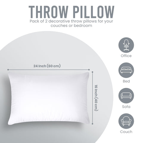 Utopia Bedding care and fluffing tips image illustrating easy maintenance.