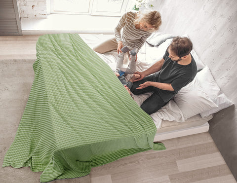 Utopia Bedding all-season blanket ideal for bed, couch, or travel
