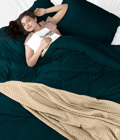 Utopia Bedding care instructions outline simple washing steps to preserve look.