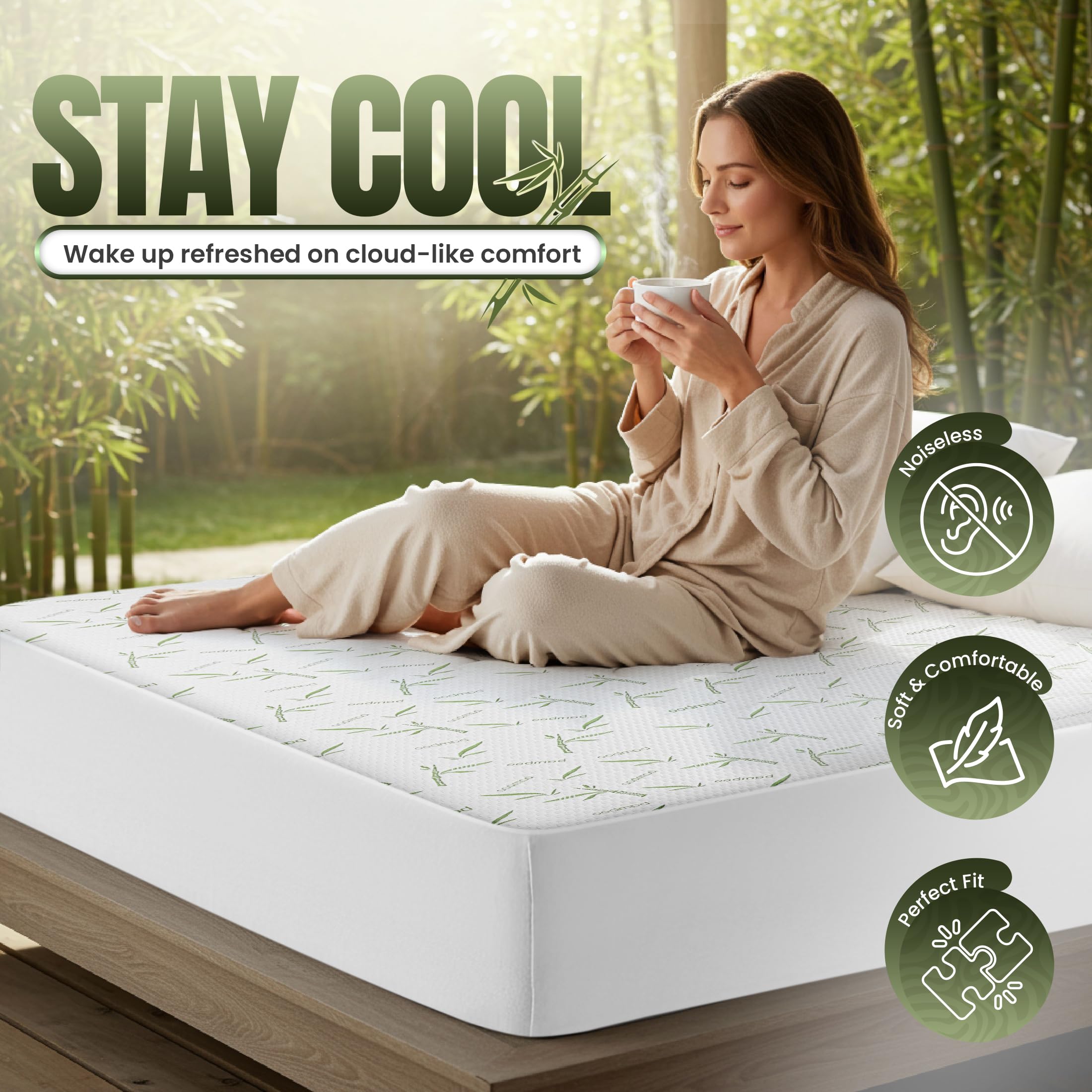 Utopia Bedding easy-care machine wash and dry guidance.