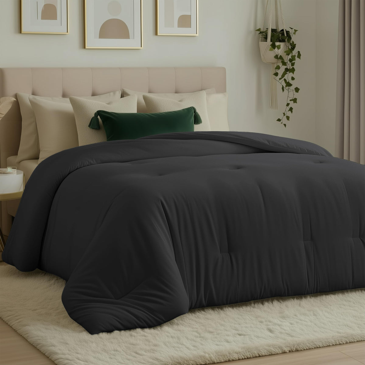 Utopia Bedding queen comforter 88x88 ready for duvet insert or standalone warmth