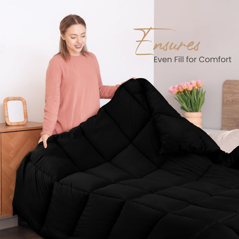 Utopia Bedding twin comforter in 64x88 size for standard twin beds
