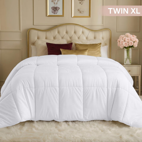 Utopia Bedding Twin XL corner tabs secure duvet inside for tidy bedding