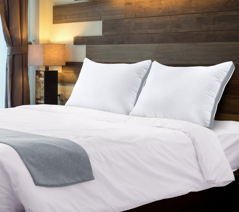 Utopia Bedding cooling fabric pillows promote airflow to stay cool through the night.
