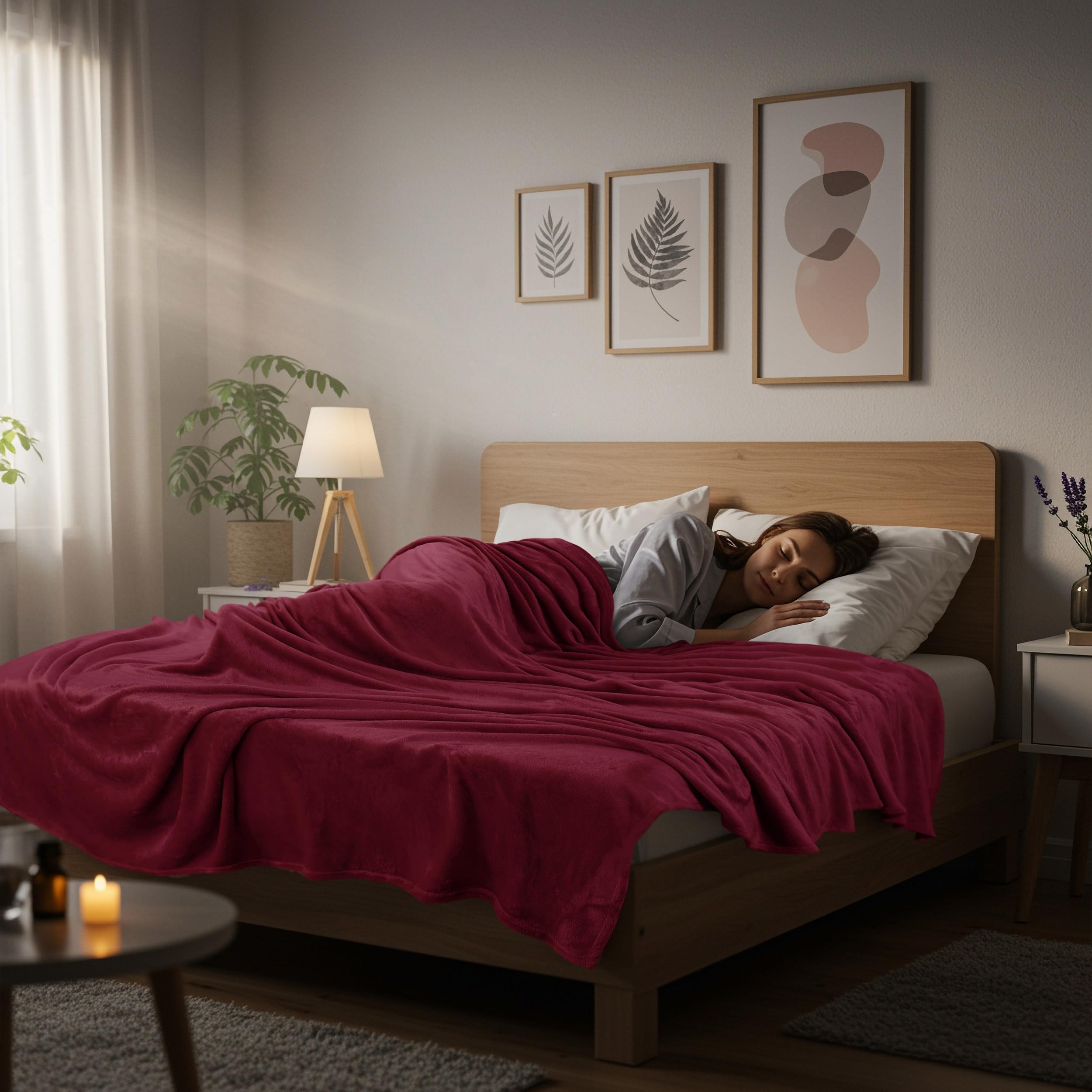 Utopia Bedding cozy bed blanket ideal for naps and chilly nights