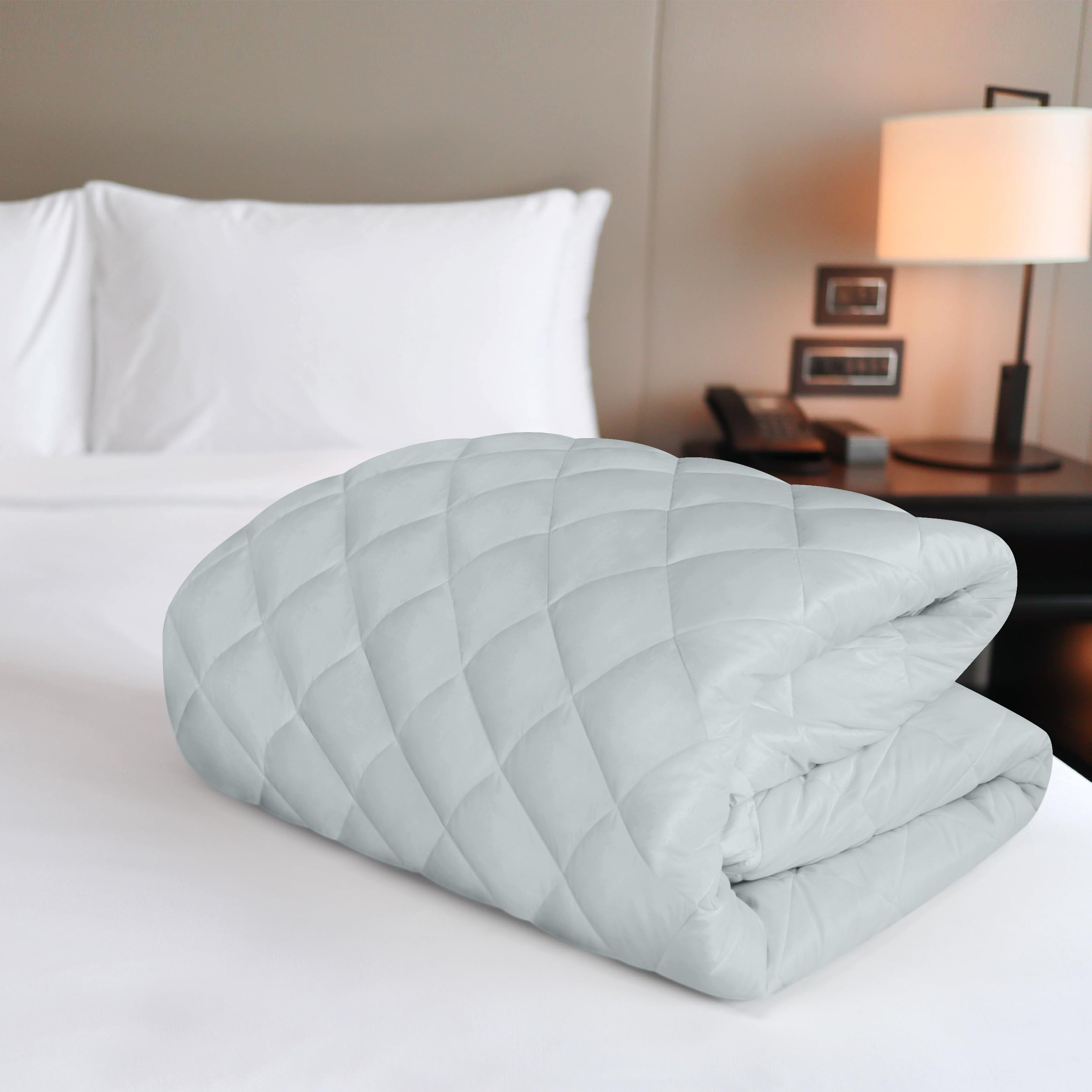 Utopia Bedding Deep pocket up to 16 inches for tall mattresses.