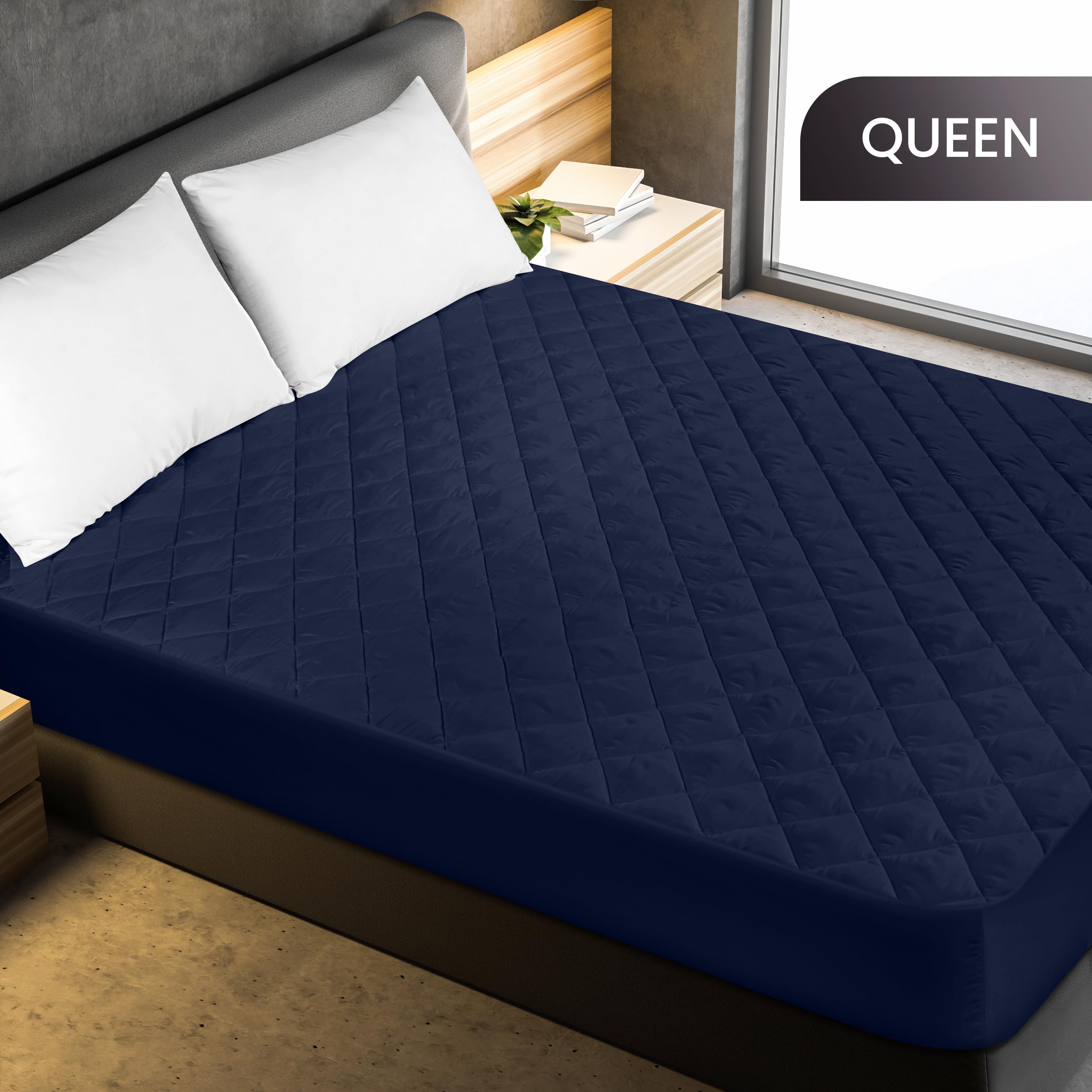 Utopia Bedding deep-pocket 16-inch stretch around tall mattresses