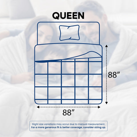 Utopia Bedding down-alternative filling for soft warmth and feather-free comfort