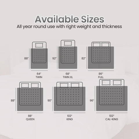 Utopia Bedding packaging and durability shown for easy storage and long-lasting comfort