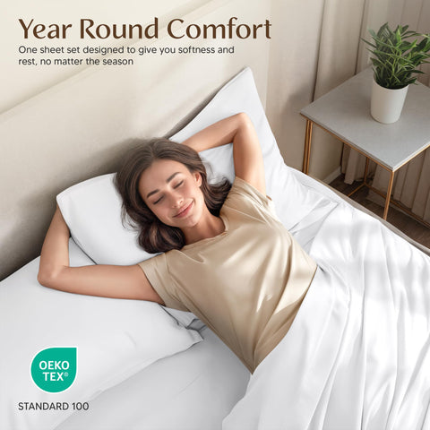 Utopia Bedding durable sheets offer lasting softness at a great price