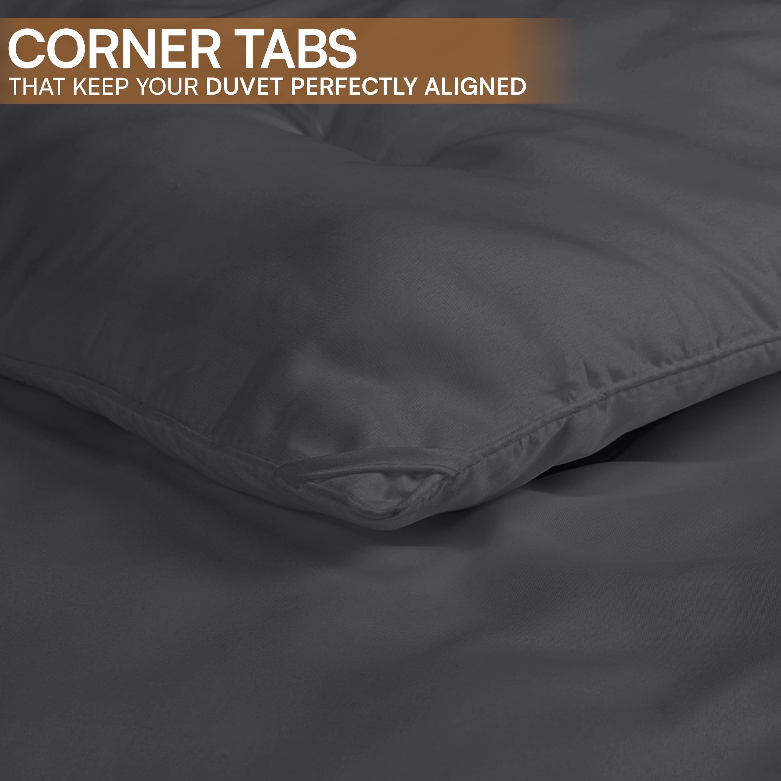 Utopia Bedding duvet cover-ready comforter shown inside a cover for clean styling.