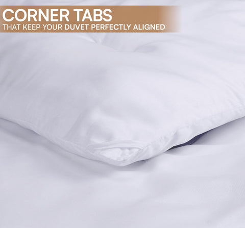 Utopia Bedding duvet insert shown for versatile bed styling and layering.