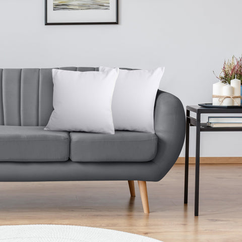 Utopia Bedding easy-care fabric pillow insert is simple to spot clean.