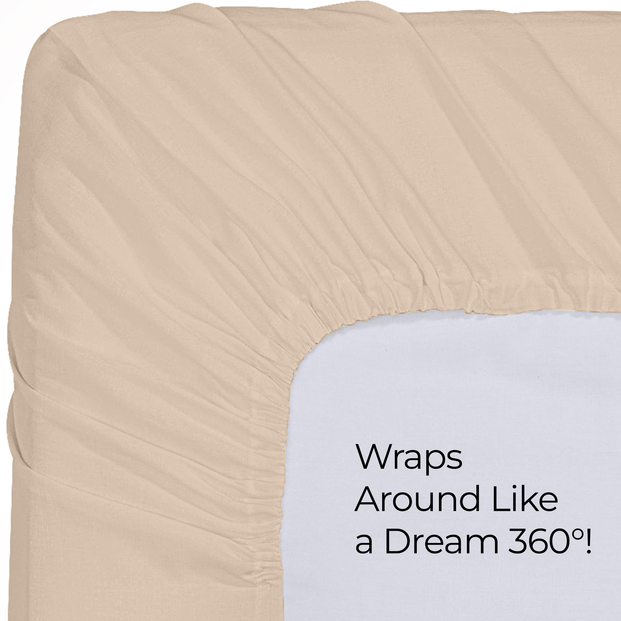 Utopia Bedding easy-care machine wash dry sheets simplify laundry