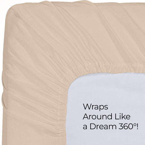 Utopia Bedding easy-care machine wash dry sheets simplify laundry