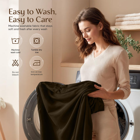 Utopia Bedding easy care machine wash compatibility for busy homes.