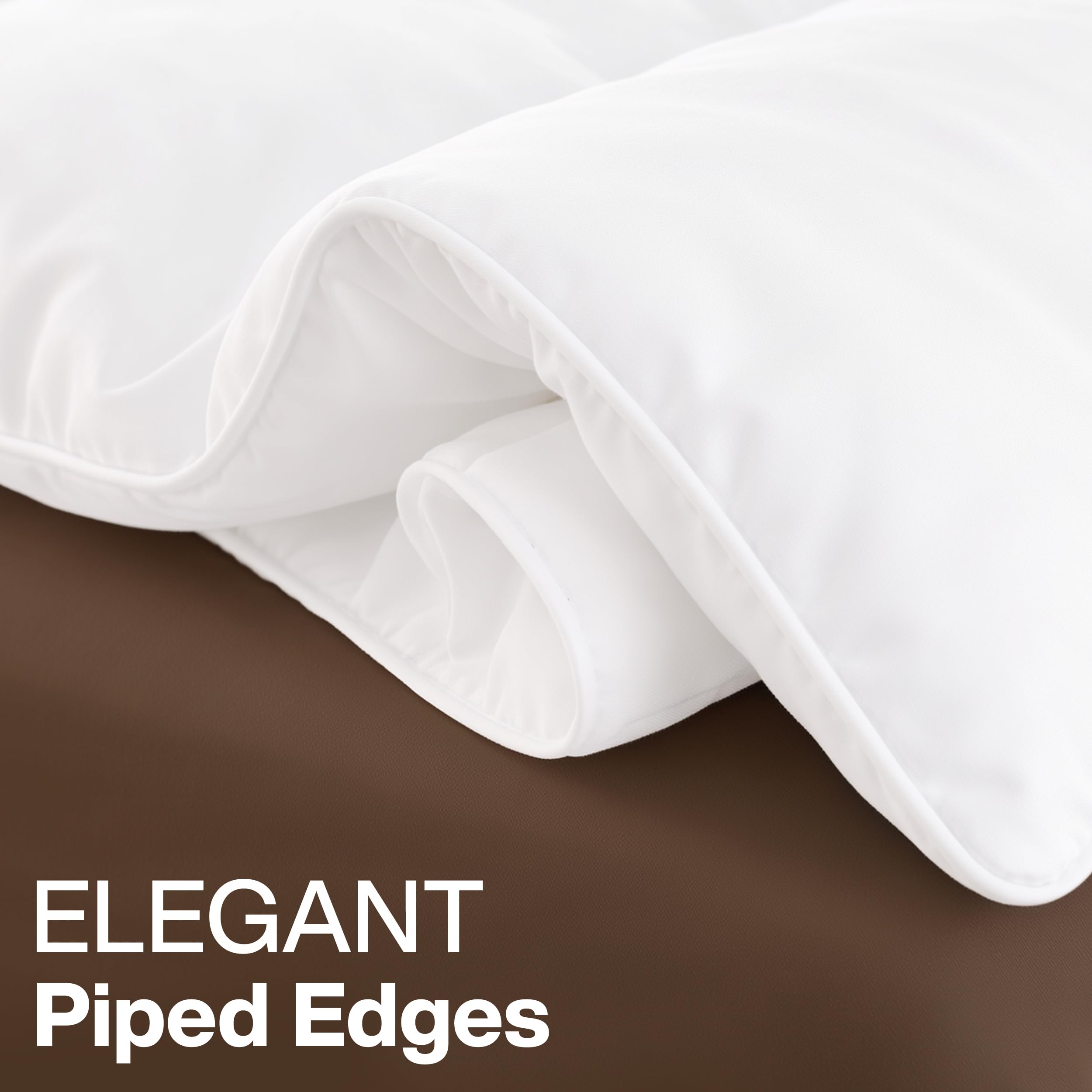 Utopia Bedding easy-care design simplifies laundry and care.