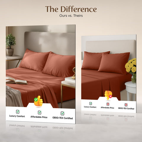 Easy-care image showing machine washing Utopia Bedding sheets