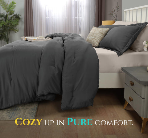 Elegant giftable design from Utopia Bedding in grey for any bedroom
