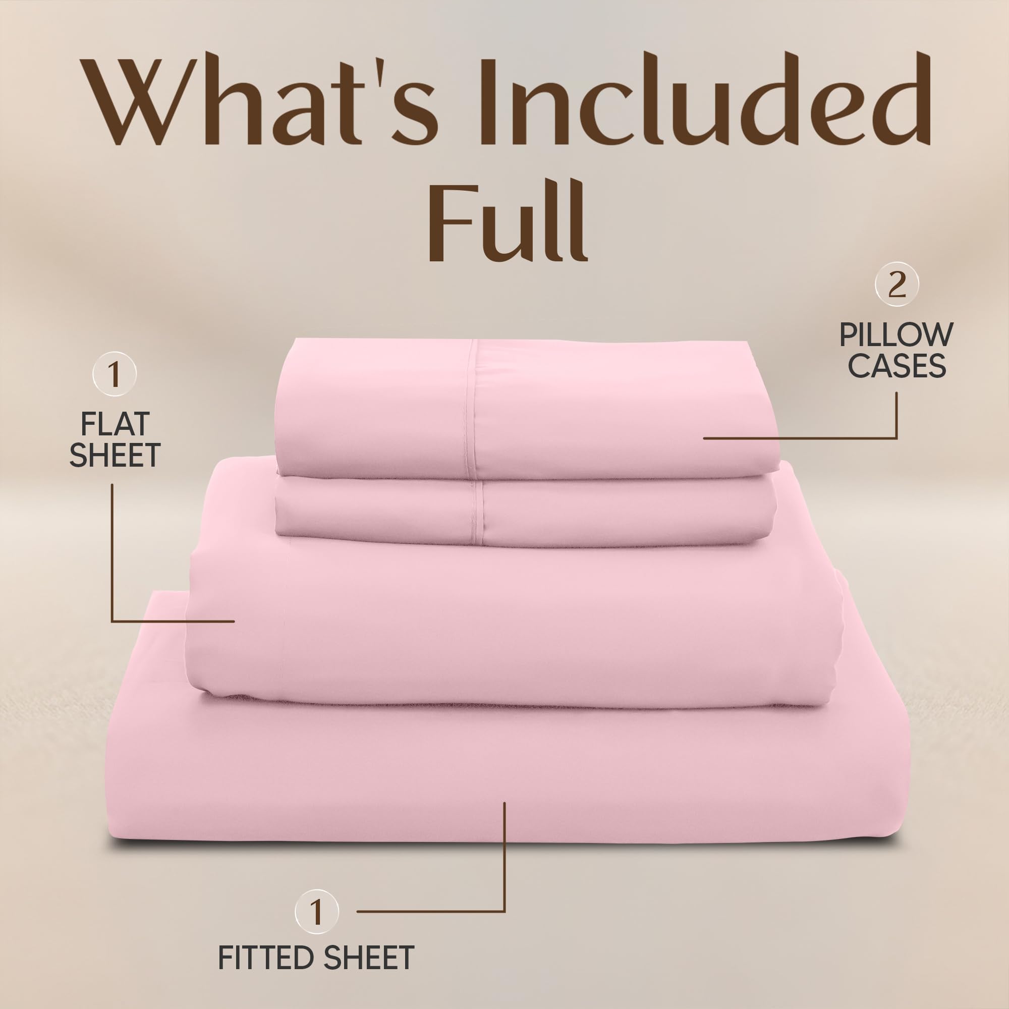 Utopia Bedding fitted sheet 54x75 with 15in pocket ensures secure all-night fit.