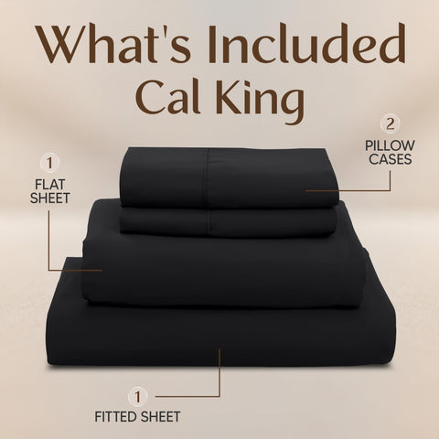 Utopia Bedding California King fitted sheet with 15-inch pocket stays snug