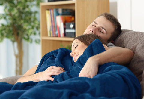 Utopia Bedding fleece blanket compact travel ready for camping or on-the-go warmth.