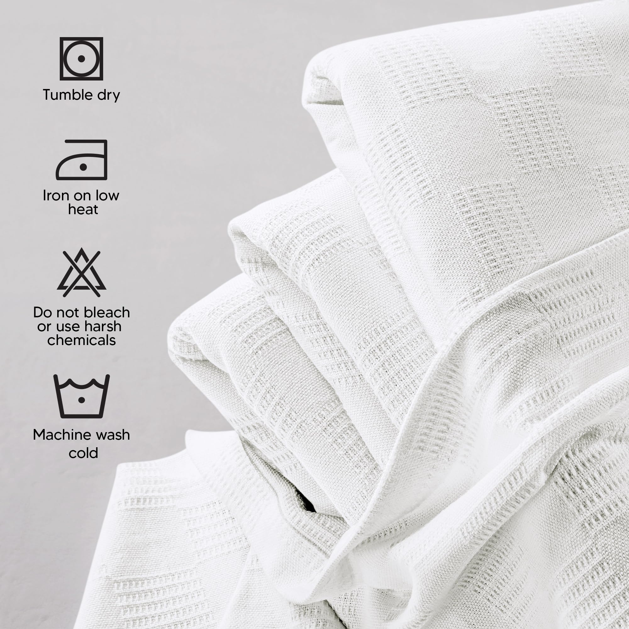 Utopia Bedding full-size 90x84 blanket on bed for cozy bedroom decor.