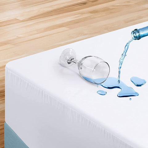 Utopia Bedding full-size encasement with 12-inch pocket for a secure, snug fit.