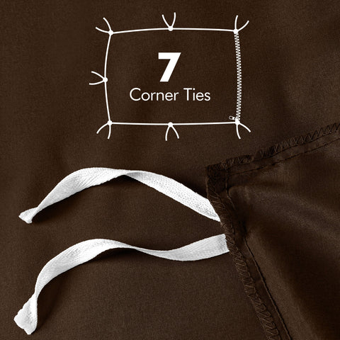 Hidden zipper closure keeps duvet secure and tidy with no shifting