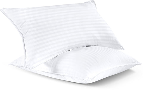 Utopia Bedding hollow fiber fill provides adaptive neck and shoulder support