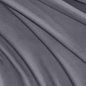 Utopia Bedding king sheet shown on a grey bed for a neat, wrinkle-free look.