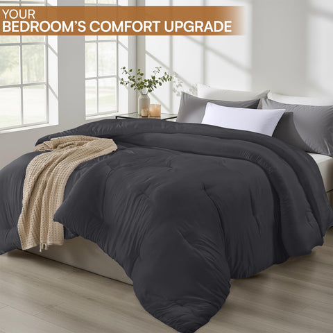 Utopia Bedding comforter is machine washable for easy care