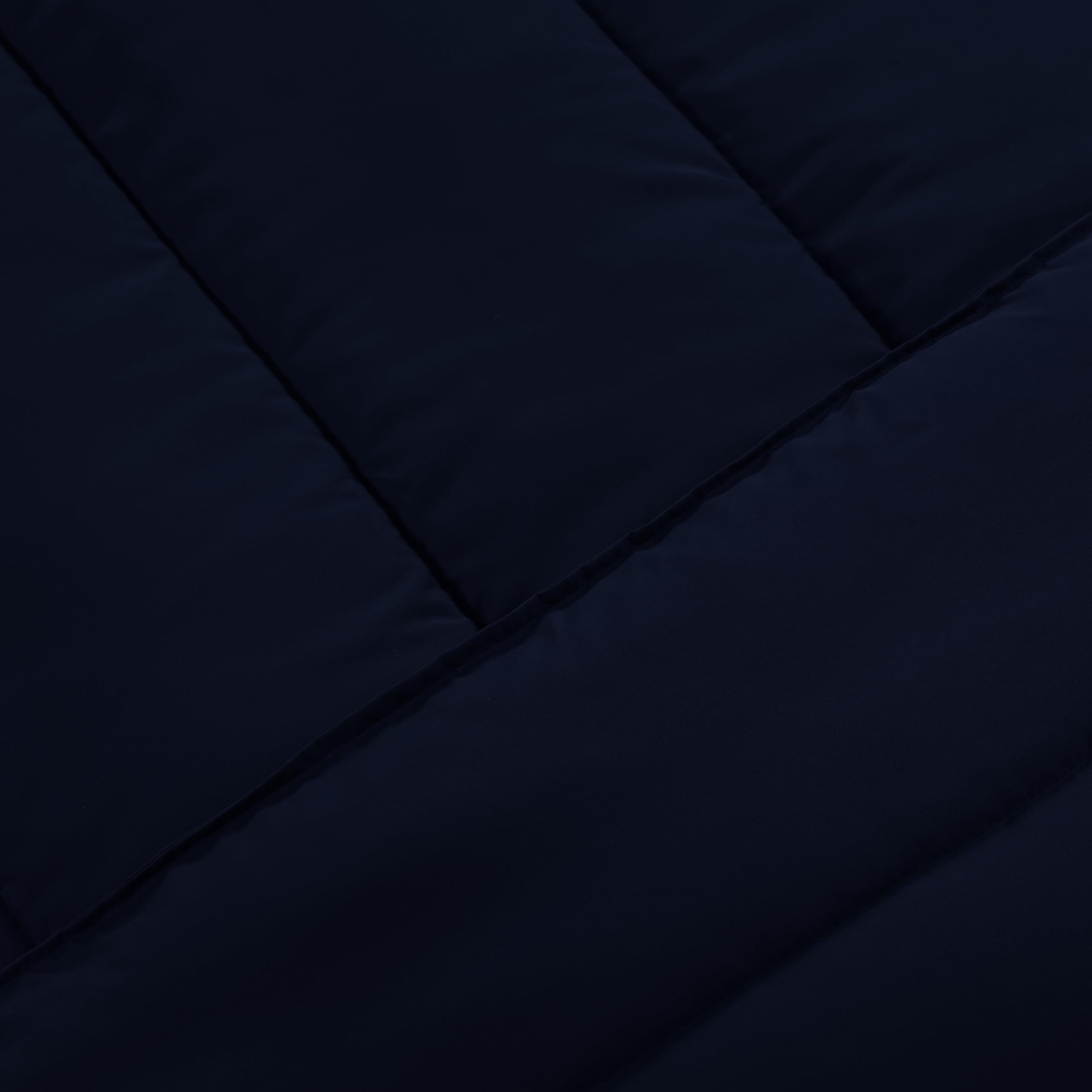 Utopia Bedding navy kids comforter set soft microfiber texture on skin