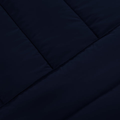 Utopia Bedding navy kids comforter set soft microfiber texture on skin