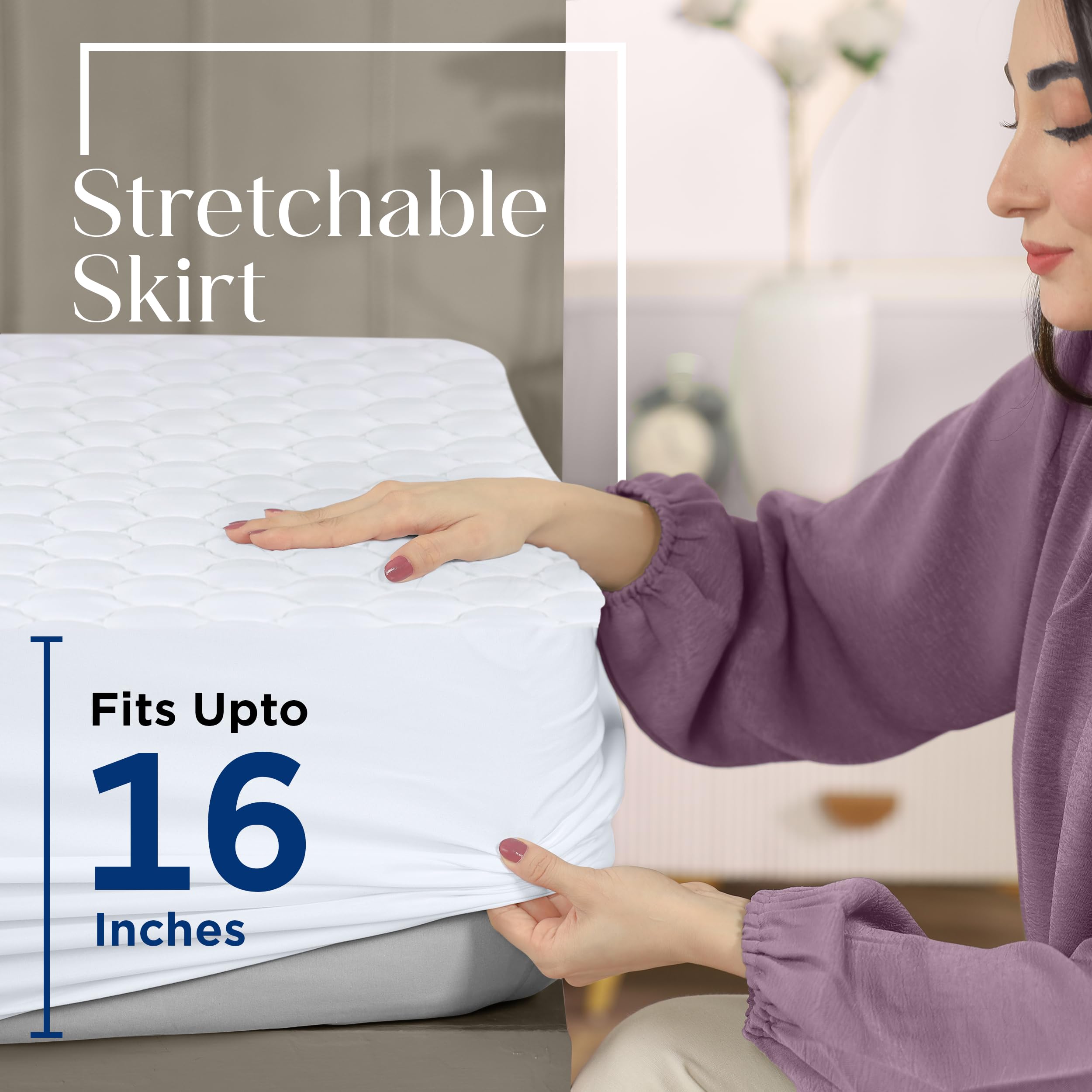 Utopia Bedding noiseless design highlights silent sleep benefit