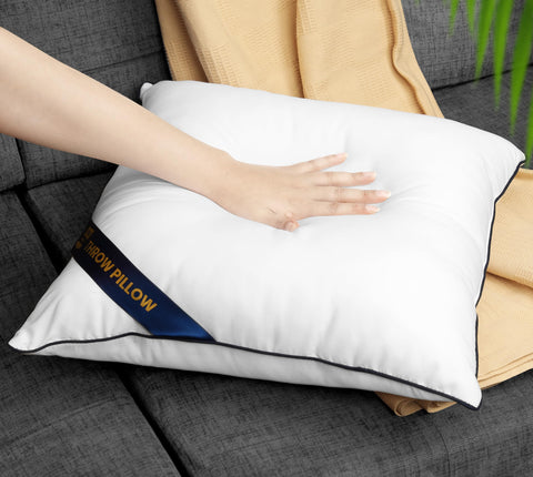 Four-pack pillow inserts from Utopia Bedding for decor refresh