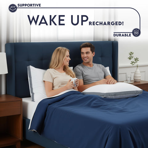 Cooling, breathable fabric helps hot sleepers stay comfortable