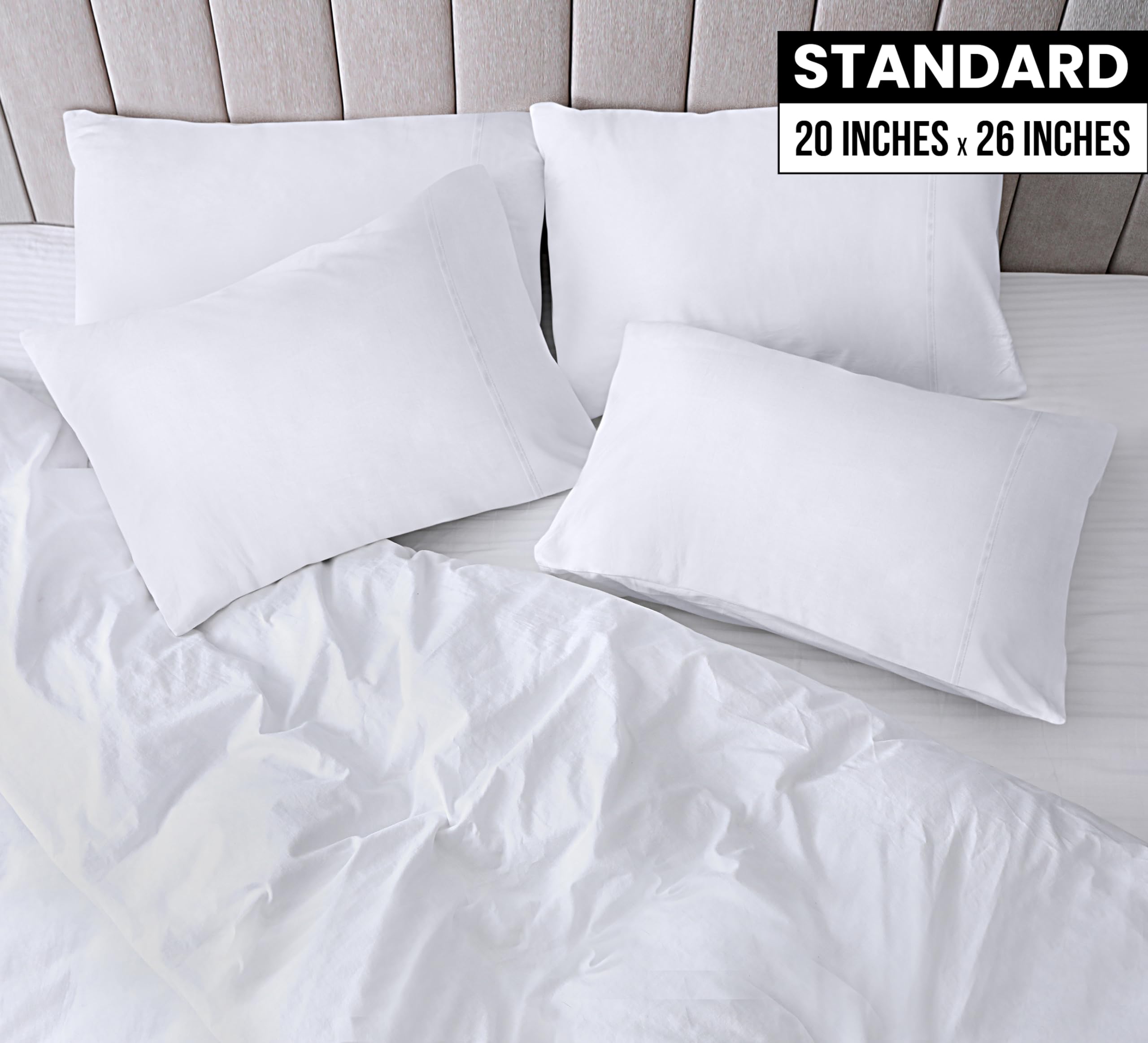 Utopia Bedding brushed microfiber close-up shows plush texture for soft, cozy nights.