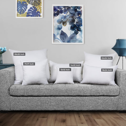 Utopia Bedding pillow inserts fluff closeup highlights soft virgin fiber filling.