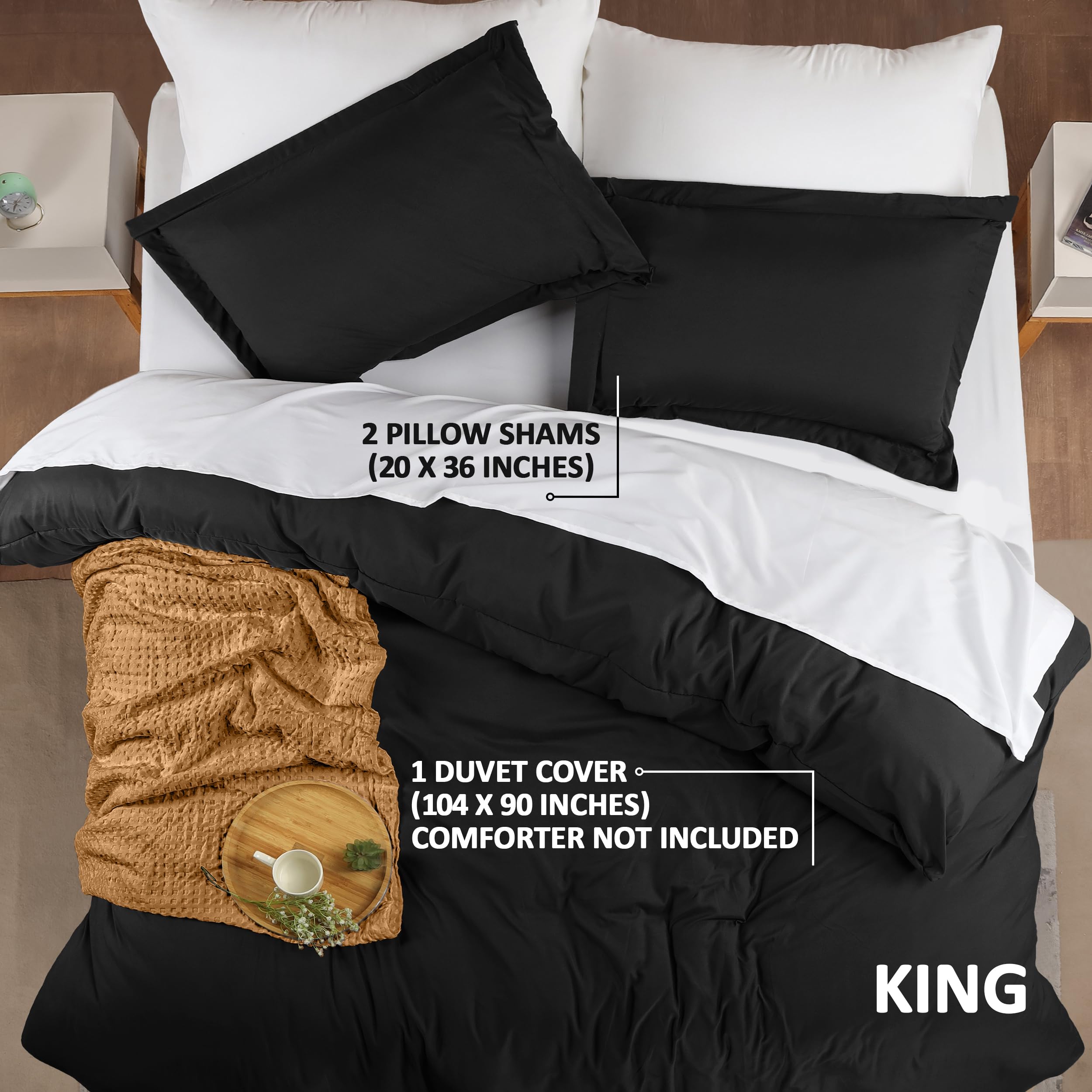 Utopia Bedding pillow shams 20x36 with 2 inch flange for decorative edge.