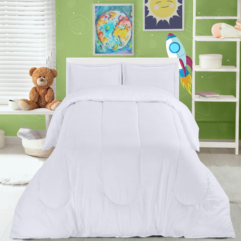 Utopia Bedding pillow shams pair complements the set
