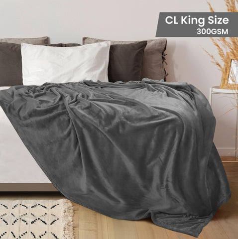 Utopia Bedding plush fleece close-up shows soft, cozy texture for comfort.
