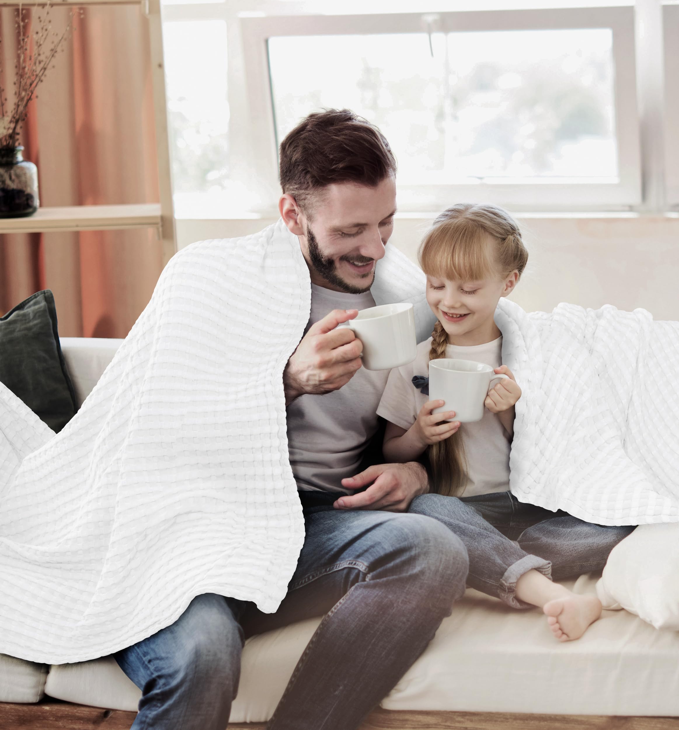 Utopia Bedding portable blanket great for picnics or travel comfort.
