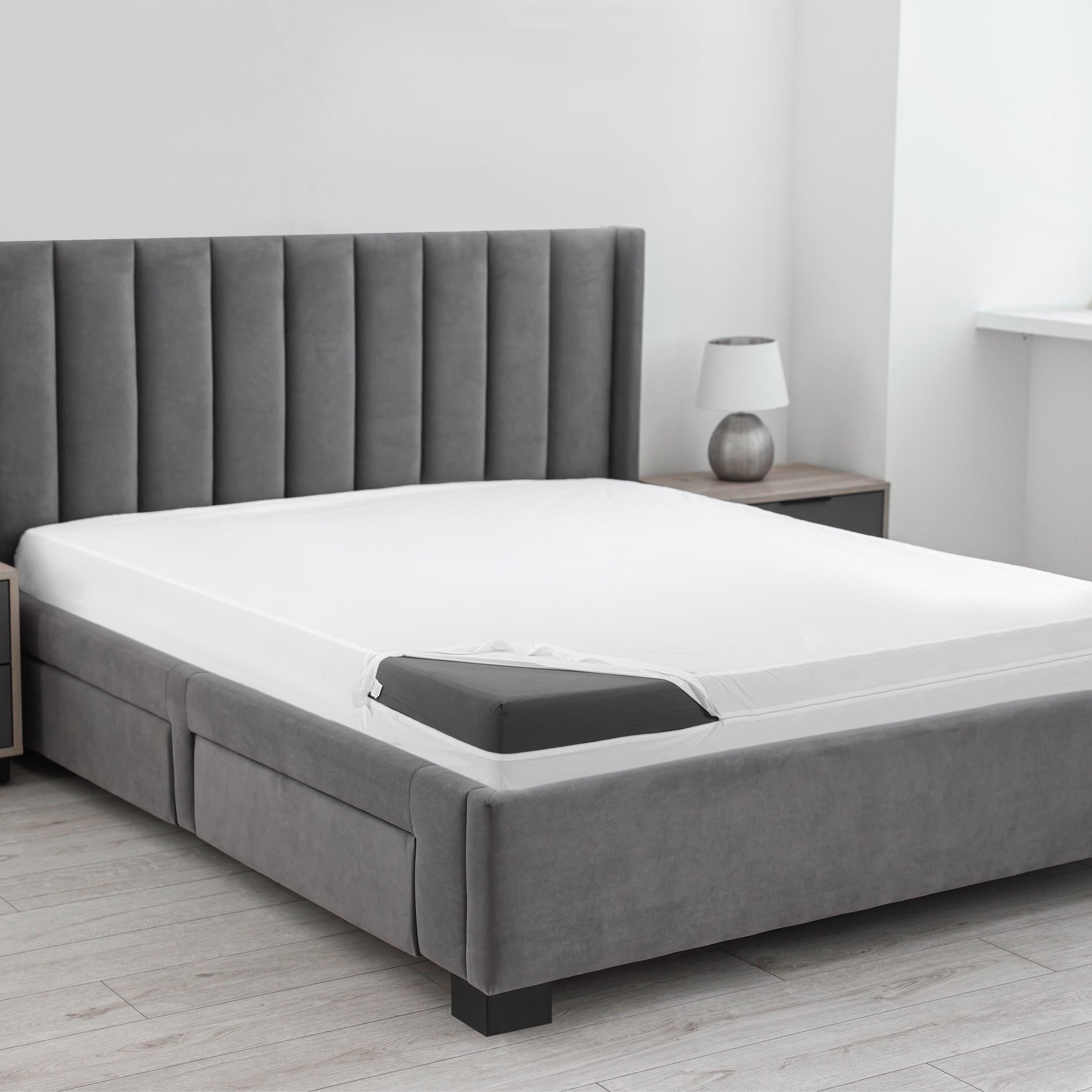 Twin XL pocket depth of 12 inches with Utopia Bedding cover